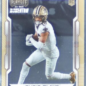 2022 Chronicles Chris Olave RC #PMR-9 Saints Playoff Momentum Rookies