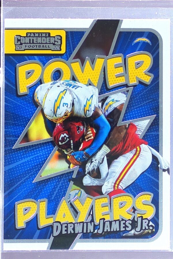 2022 Contenders Derwin James Jr. #PWR-DJA Chargers Power Players