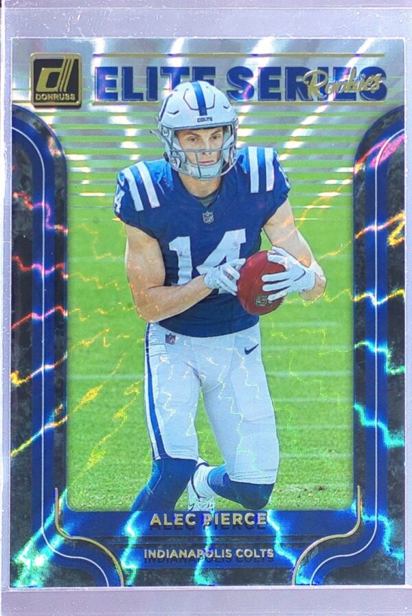 2022 Donruss Alec Pierce RC #ESR-19 Colts Elite Series Rookies