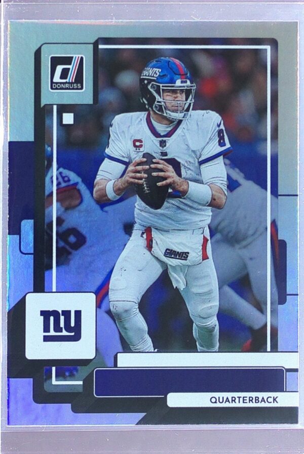 2022 Donruss Daniel Jones No Name #162 Giants