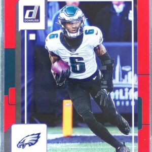 2022 Donruss DeVonta Smith Press Proof Red #168 Eagles