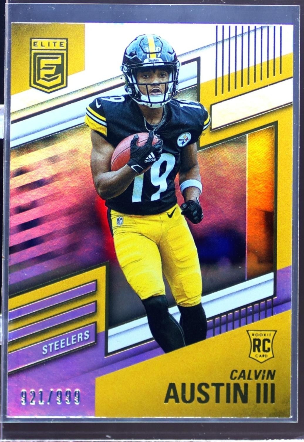 2022 Donruss Elite Calvin Austin III RC /999 #165 Steelers