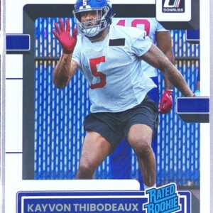 2022 Donruss Kayvon Thibodeaux RC #352 Giants