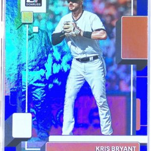 2022 Donruss Kris Bryant Holo Blue #134 Giants