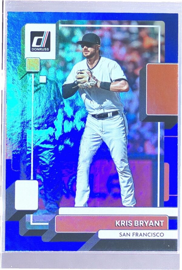 2022 Donruss Kris Bryant Holo Blue #134 Giants