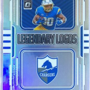 2022 Donruss Optic Austin Ekeler #LL-20 Chargers Legendary Logos