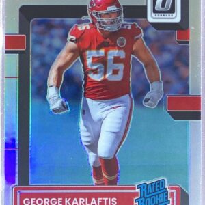 2022 Donruss Optic George Karlaftis Holo RC #256 Chiefs