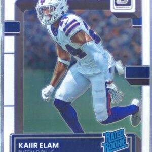 2022 Donruss Optic Kaiir Elam RC #249 Bills