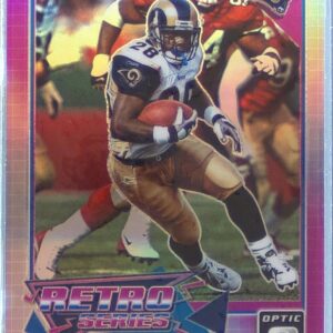 2022 Donruss Optic Marshall Faulk #RS-8 Rams Retro Series