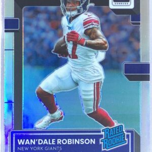 2022 Donruss Optic Wan'Dale Robinson Holo RC #220 Giants