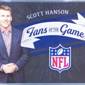 2022 Donruss Scott Hanson #FG-SH Fans of the Game