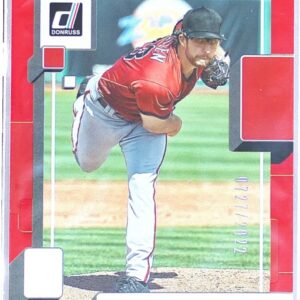 2022 Donruss Zac Gallen Red /2022 #90 Diamondbacks