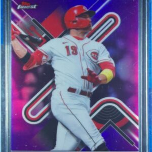 2022 Finest Joey Votto Purple Refractor SN250 #46 Reds