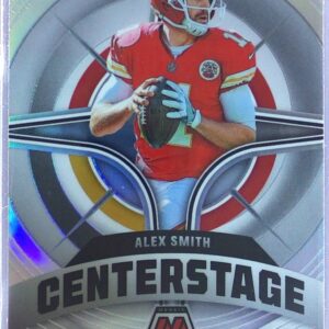 2022 Mosaic Alex Smith #CS-17 Chiefs Centerstage Silver