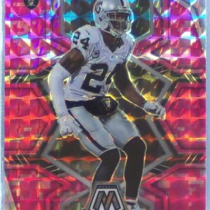 2022 Mosaic Charles Woodson Mosaic Camo Pink #120 Raiders