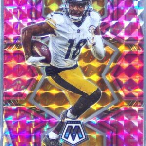 2022 Mosaic Diontae Johnson Mosaic Camo Pink #165 Steelers