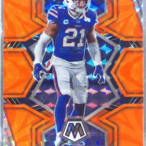 2022 Mosaic Jordan Poyer Mosaic Reactive Orange #25 Bills