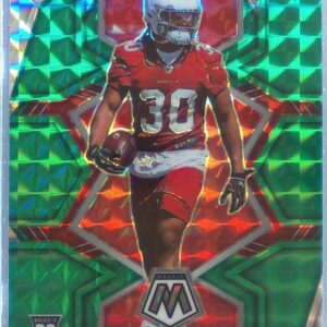 2022 Mosaic Keaontay Ingram Mosaic Green RC #355 Cardinals