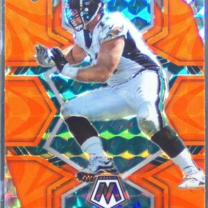 2022 Mosaic Tony Boselli Mosaic Reactive Orange #247 Jaguars