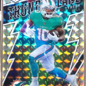 2022 Mosaic Tyreek Hill #TL-14 Dolphins Thunder Lane Mosaic