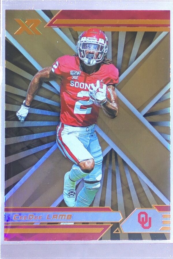 2022 Panini Chronicles Draft Picks CeeDee Lamb RC #16 Sooners XR Bronze