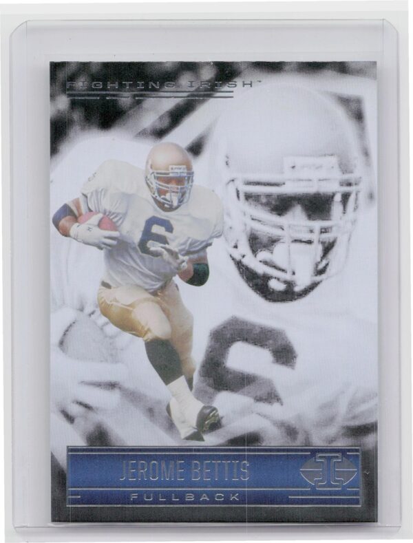 2022 Panini Chronicles Illusions Draft Picks Jerome Bettis #23 Irish Cowboys