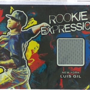 2022 Panini Diamond Kings Luis Gil JSY RC #RE-LG Yankees Rookie Expression