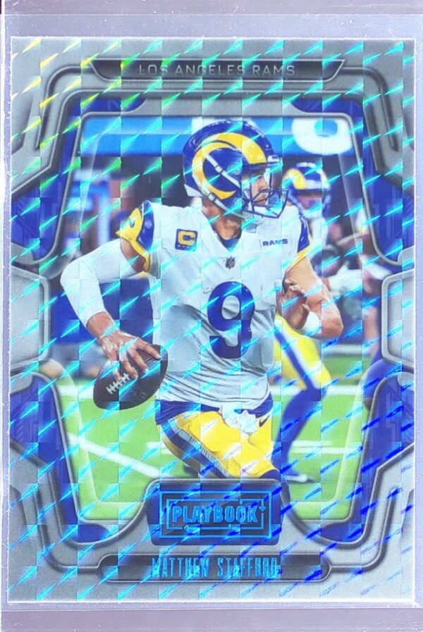 2022 Panini Playbook Matthew Stafford Mosaic #79 Rams
