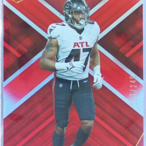 2022 Panini XR Arnold Ebiketie Red /249 RC #171 Falcons