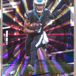 2022 Prestige DeVonta Smith Xtra Points Sunburst #237 Eagles