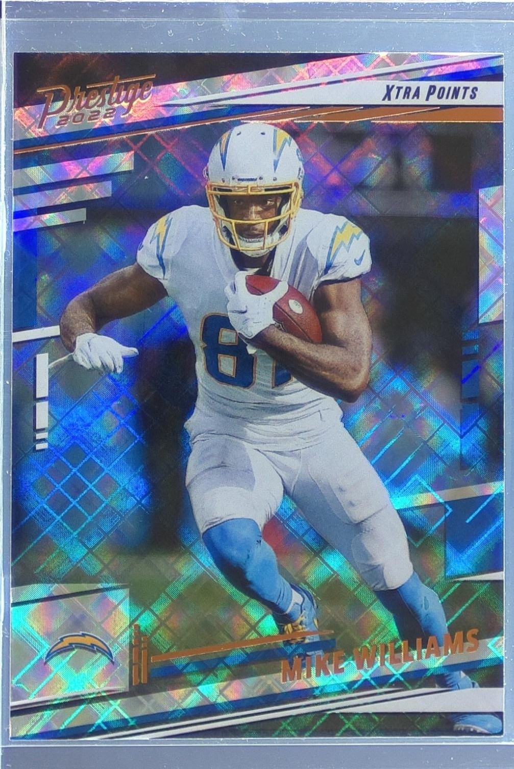2022 Prestige Mike Williams Xtra Points Diamond #153 Chargers
