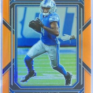 2022 Prizm DJ Chark Jr. Orange /249 #99 Lions