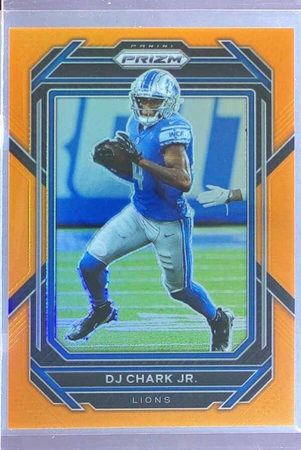 2022 Prizm DJ Chark Jr. Orange /249 #99 Lions