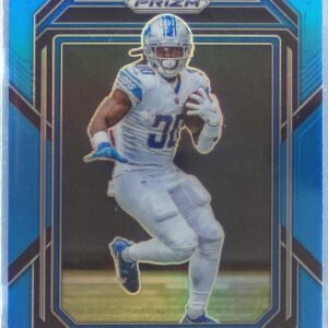 2022 Prizm Jamaal Williams Light Blue #97 Lions