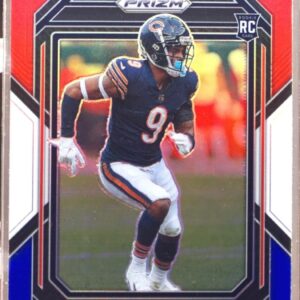 2022 Prizm Jaquan Brisker RC Red White and Blue #391 Bears