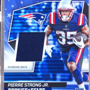 2022 Rookies & Stars Pierre Strong Jr. RC JSY #YO-PS Patriots Year One