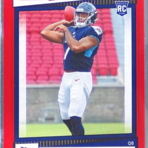 2022 Score Malik Willis Red RC #305 Titans