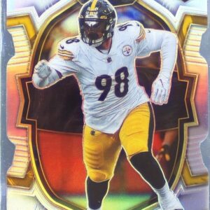 2022 Select DeMarvin Leal Silver Prizm Die Cut RC #66 Steelers