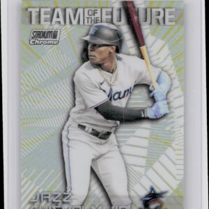2022 Stadium Club Chrome Jazz Chisholm Jr. #TOF-6 Marlins Team of the Future