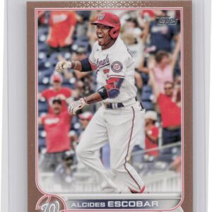 2022 Topps Alcides Escobar Gold #116 Nationals