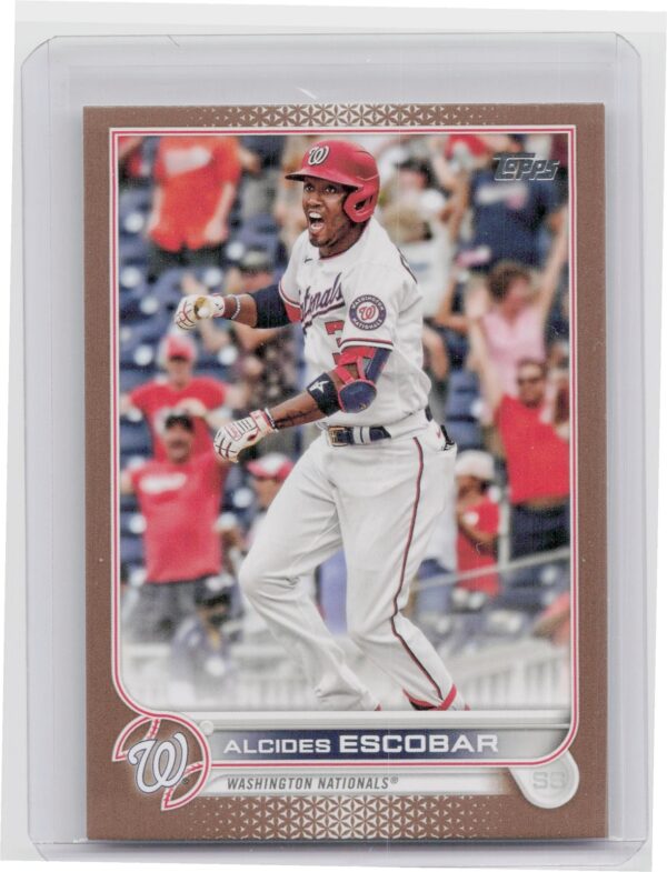 2022 Topps Alcides Escobar Gold #116 Nationals