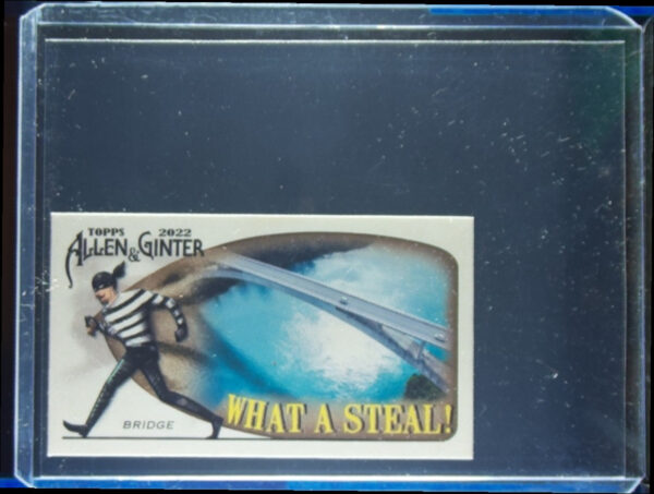 2022 Topps Allen & Ginter Bridge #WAS-1 Mini What a Steal!