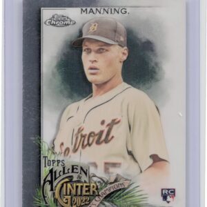 2022 Topps Allen & Ginter Matt Manning Silver Portrait #185 Tigers