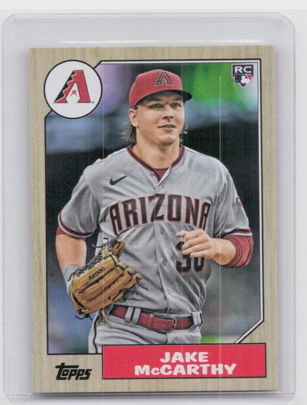 2022 Topps Archives 1987 Jake McCarthy RC #203 Diamondbacks