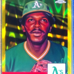 2022 Topps Chrome Platinum Anniversary Vida Blue Yellow RayWave Refractor /250