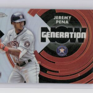 2022 Topps Chrome Update Jeremy Pena #GNC-10 Astros Generation Now Chrome
