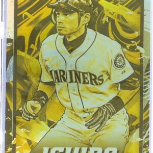 2022 Topps Fire Ichiro Gold Minted #155 Mariners