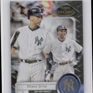 2022 Topps Gold Label Derek Jeter Class 1 Black #78 Yankees