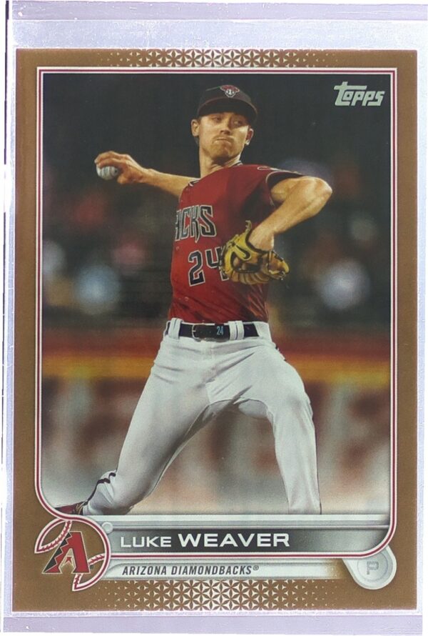 2022 Topps Luke Weaver Gold /2022 #273 Diamondbacks