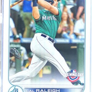 2022 Topps Opening Day Cal Raleigh RC #124 Mariners
